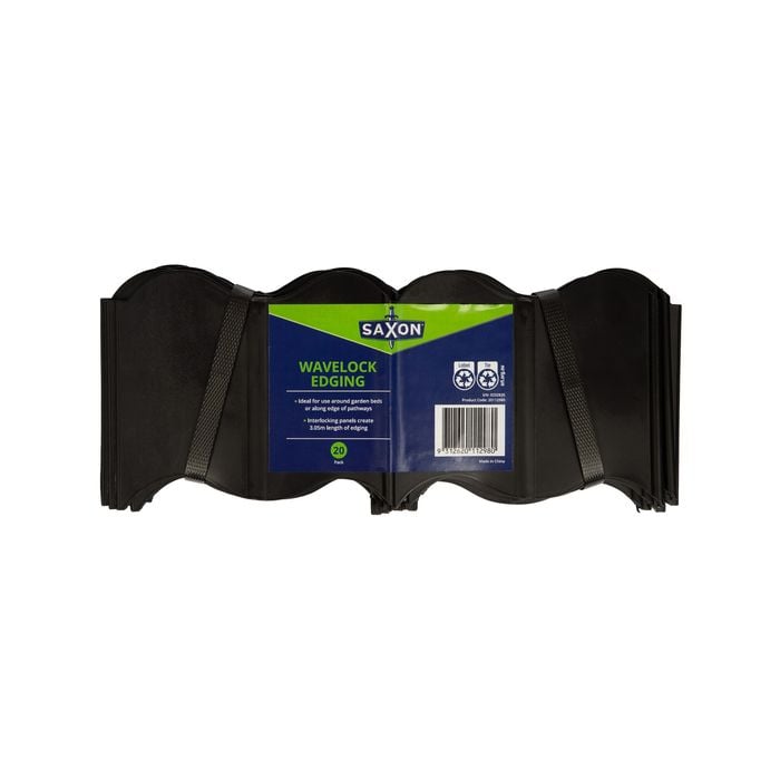 Saxon Wavelock Edging 20 Pack
