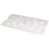 Vogue Gastronorm Drainer Plate Clear Polycarbonate 1/1 Kitchen Food Storage