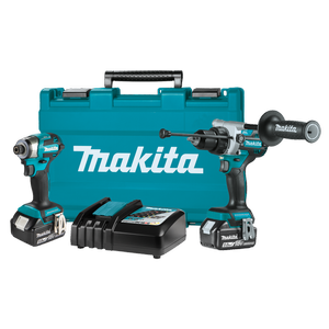 Makita 18V LXT 3 Piece 2x5.0ah Combo Kit DLX2516T