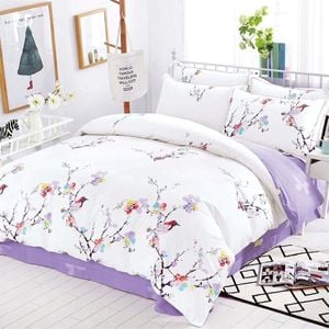 Luxor King Cotton Spring Eva Design Quilt Cover Set