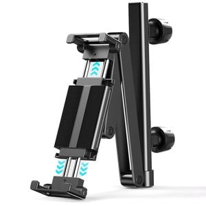 TEGAL Car Headrest Tablet Holder 3" - 13" Adjustable Backseat Mount