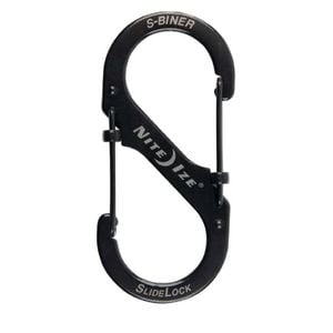 Nite Ize 90 x 40mm Black No4 S-Biner Slide Lock