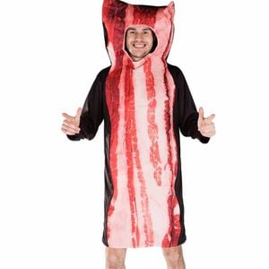 Streaky Bacon Rasher Adults Novelty Costume - One Size