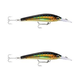 2x Rapala 16cm X Rap Magnum Xtreme Shallow Dive Troll Fish Lure -HD Sailfish UV
