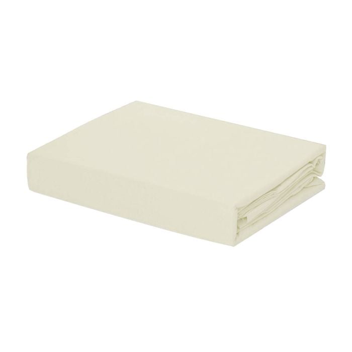 Kingdom 250TC Cotton Combo Fitted Sheet Set Pebble Single