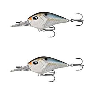 2x 13 Fishing 70mm Troll Hunter Crankbait Fish Lures 3.5m Diver - Natty Light
