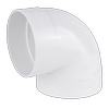 Holman 90mm 90° Female And Female PVC Stormwater Elbow