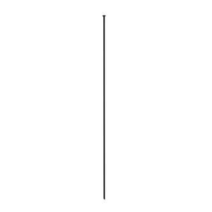 PEAK 1200mm Black Steel No-Dig Multi-Purpose Garden Fence Post