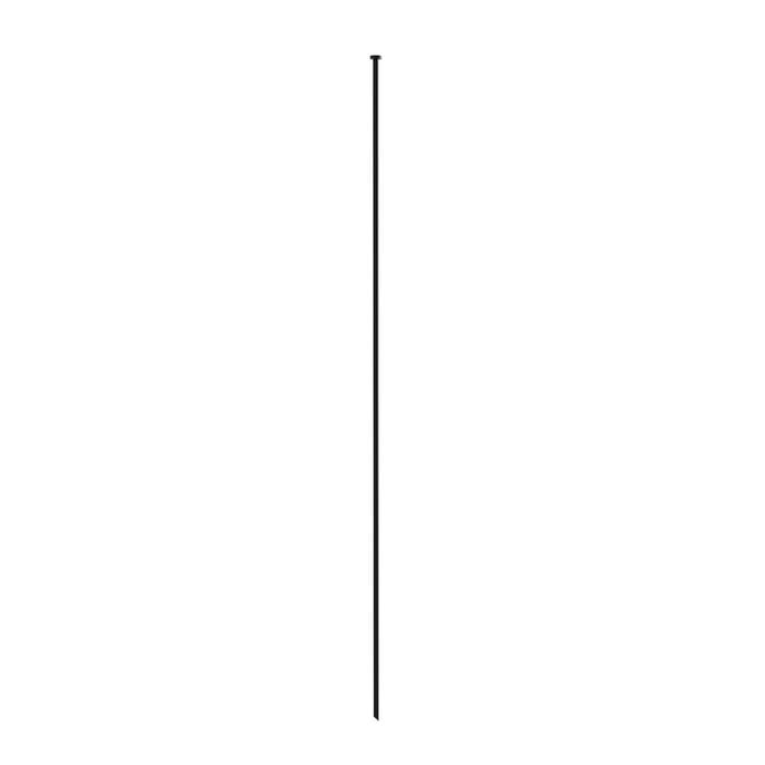 PEAK 1200mm Black Steel No-Dig Multi-Purpose Garden Fence Post