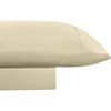 Odyssey Living Breathe Cotton Bed Sheet Set Queen Natural
