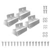 Exotronic Silver Z Aluminium Solar Panel Brackets