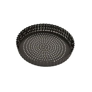 Perfect Crust Non-stick Loose Base Quiche Pan 23x0.35x0.35cm Bakemaster