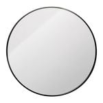 Barelli 1100 x 1100mm Black Large Flynn Round Framed Mirror