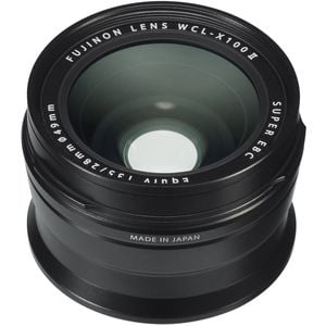 FUJIFILM WCL-X100 II Wide Converter Lens for X100 Series (Black)