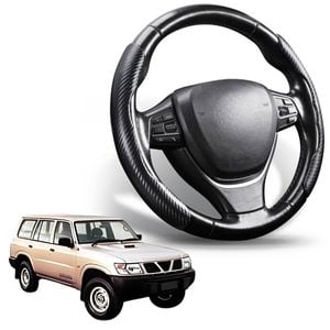 Segmented Steering Wheel Cover for Nissan Patrol Y61 1997 - 2016 SUV (Y61/GU)