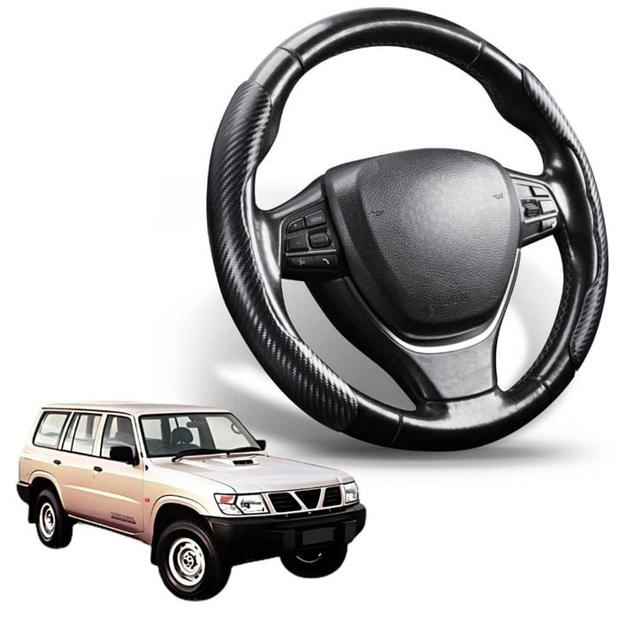 Segmented Steering Wheel Cover for Nissan Patrol Y61 1997 - 2016 SUV (Y61/GU)