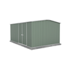 Absco Sheds 4.48 x 3.0 x 2.06m Pale Eucalypt Workshop Double Door Garden Shed