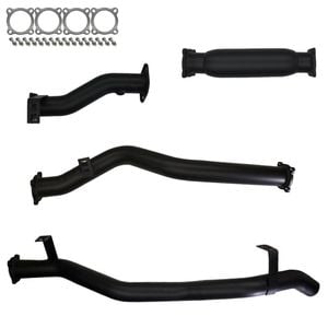 Ignite Exhausts Dpf Back For Toyota Landcruiser 79 Series V8 S/cab 3" With Hotdog 409 Stainless Steel