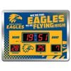 Afl Led Scoreboard Clock - West Coast Eagles - 45x33cm - Time Temp Date
