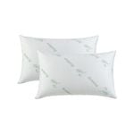 Dreamaker Bamboo Knitted Waterproof Pillow Protector (Twin Pack)