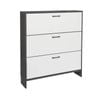Foret 3 Tier Shoe Cabinet Rack Slim Storage Shelf 20-45pairs Entryway Hallway