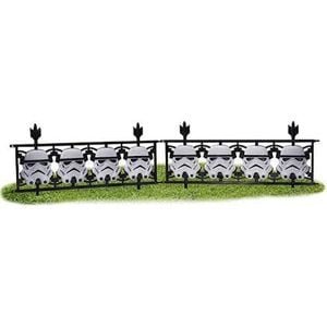 2pc Star Wars Stormtrooper Plastic Fence Halloween Party Decor Display Accessory