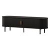 Alfordson Entertainment Unit Tv Cabinet 160cm Black