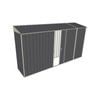 Build-a-Shed 0.8 x 3.7 x 2m Skillion Single Sliding Side Door Shed - Grey