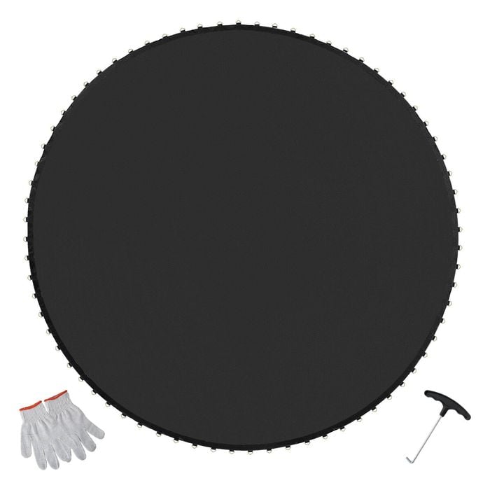 Vevor Replacement Trampoline Mat Fits Black PP V-Rings for Sport