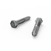 ZENITH M12 x 75mm Hot Dip Galvanised Hex Head Coach Screws - Each