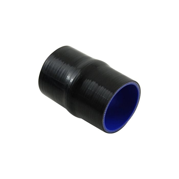 Takashi Black Straight Humped Silicone Hose Joiner 2.375" (60mm) Air Intake