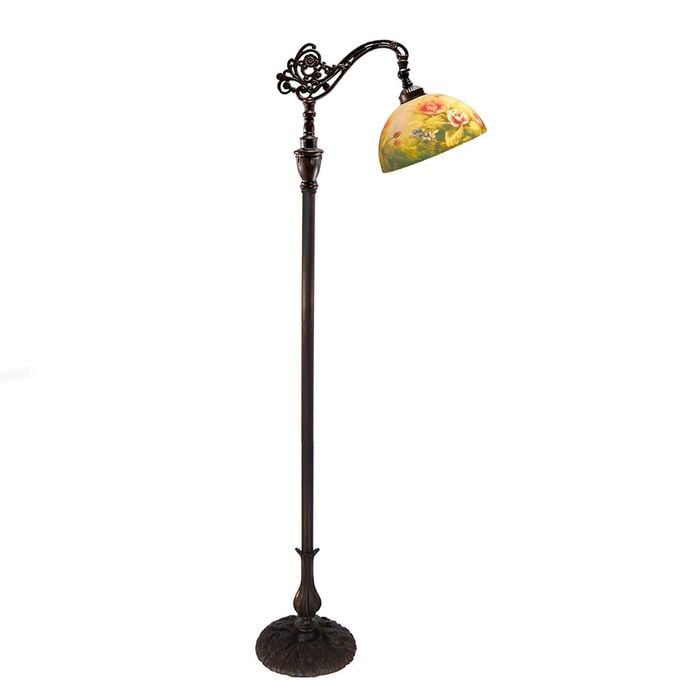 G&g Hand Painted Downbridge Floor Lamp