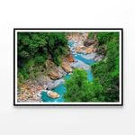 River Canyon Hualien Taiwan  Print 100% Australian Made 90x60cm  (Poster)