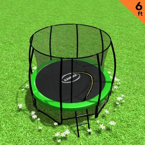 Kahuna Classic 6 ft Trampoline - Green