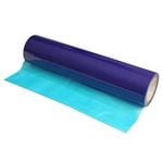 ALPOZ Blue Transparent Masking Film - 100m Roll