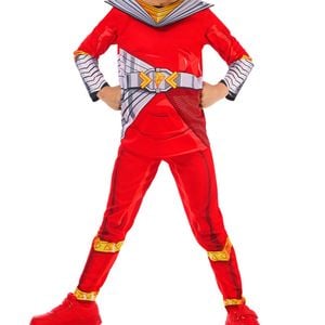 Mighty Morphin Power Rangers Cosmic Fury Girls Red Ranger Costume - Medium