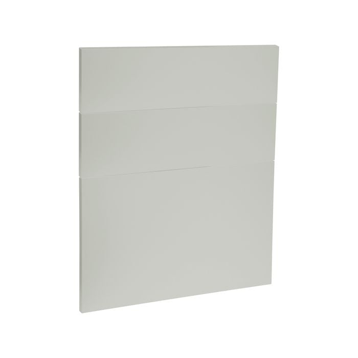Kaboodle 600mm White Pepper Modern Drawer Panel - 3 Pack
