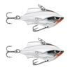2x Rapala 6cm Rap V Blade Sinking Vibe Fishing Lures - Ghost