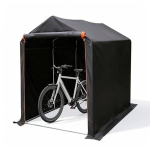 Bike Tent Outdoor Waterproof Storage Shed Heavy Duty Galvanised Steel Frame