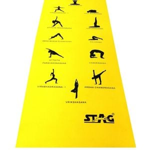 Stag Yoga Mantra Asana Mat, Size: 8mm