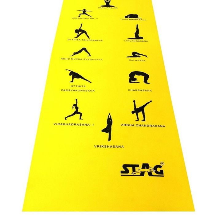 Stag Yoga Mantra Asana Mat, Size: 8mm