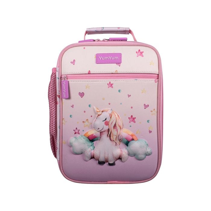 Avanti YumYum Kids Insulated Lunch Bag 3D Unicorn Dreaming