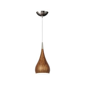 CLA Lighting ZARA Bell Shape Pendant Light - Burl Wood