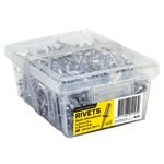 Otter 3.2 x 4.8mm Open Aluminium Blind Rivets - 800 Pack