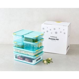 Locknlock Freezer Fit Container 8 Piece Set