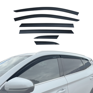 AUSGO Injection Weather Shields for BYD SEALION 6 2024-Onwards Weathershields Window Visors Wind Deflectors