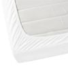 Jenny Mclean Porto Fitted Sheet 100% Cotton Double 400TC - White