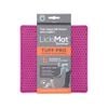 LickiMat Soother PRO Tuff Slow Food Licking Mat for Dogs - Pink
