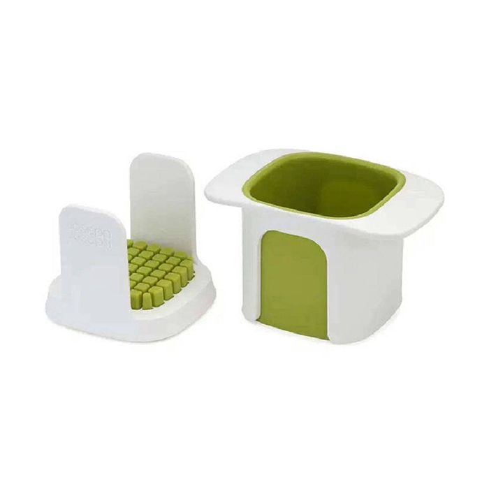 Joseph Joseph ChopCup Stainless Steel Dicer Vegetable Cutting Kitchen Tool WHT