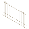 ProtectorAl 1201-2400W x 1500H Paperbark Spear Top Pool Fence Panel Raked 16-30º